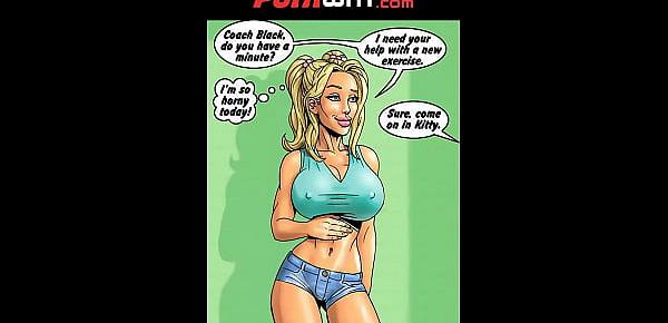  2 hot blondes hunt for big black cocks - Cartoon Porn Comic - PORNWIFI.COM